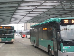 Der neue Busbahnhof Wetzlar, Platz für viele Buslinien aber bald nur noch für welche innerhalb der Stadt?
