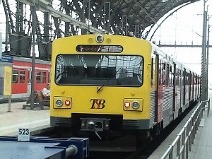 Ein Zug der Taunusbahn nach Brandoberndorf im Frankfurter Hbf. Wie lange kann der Zug noch bis in den Kernort der Gemeinde Waldsolms fahren? Oder stoppt der sanierungsbedürftige Tunnel die Fahrt?