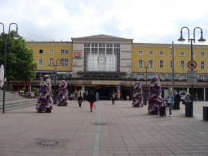 Bahnhof Fulda im Sommer 2015.