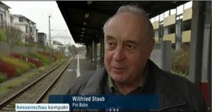 Wilfried Staub vom PRO BAHN Landesverband Hessen (verantwortlich für Pressearbeit) im Interview mit der Hessenschau am 06.01.2016.