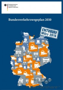 Seiten aus Bundesverkehrswegeplan 2030 - Titelseite - klein 500